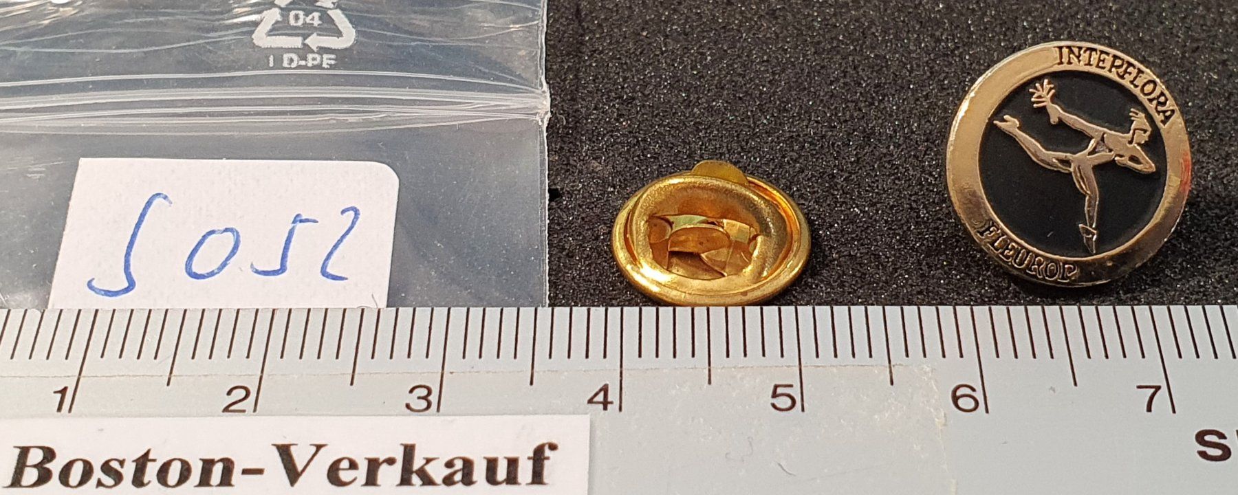 Spille & Fermagli: S052 - Pin Interflora Fleurop – Usato da Reinach BL venduto da Boston-Verkauf 1