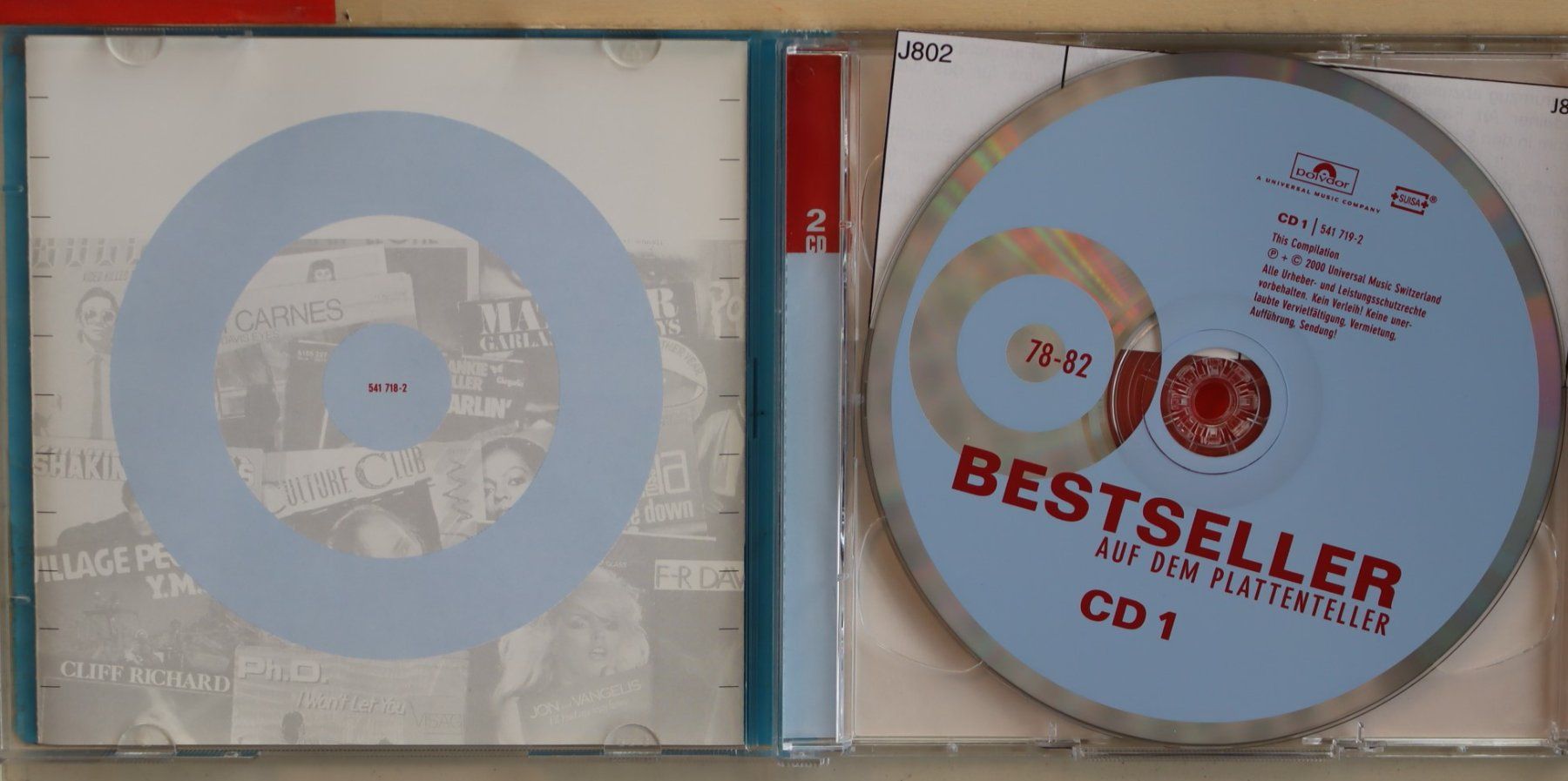 CD: 1uf  dem Plattenteller-78 bis 82 – Usato da Luzern venduto da CONTENTI 1