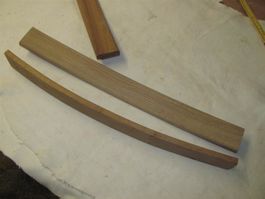 Stuhllatte Bugholz Lättli für Bigla, 12x48, 50cm EICHE CH