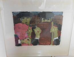 Sammlung Verkauf -Kunst Original Lithografie v Bischofberger