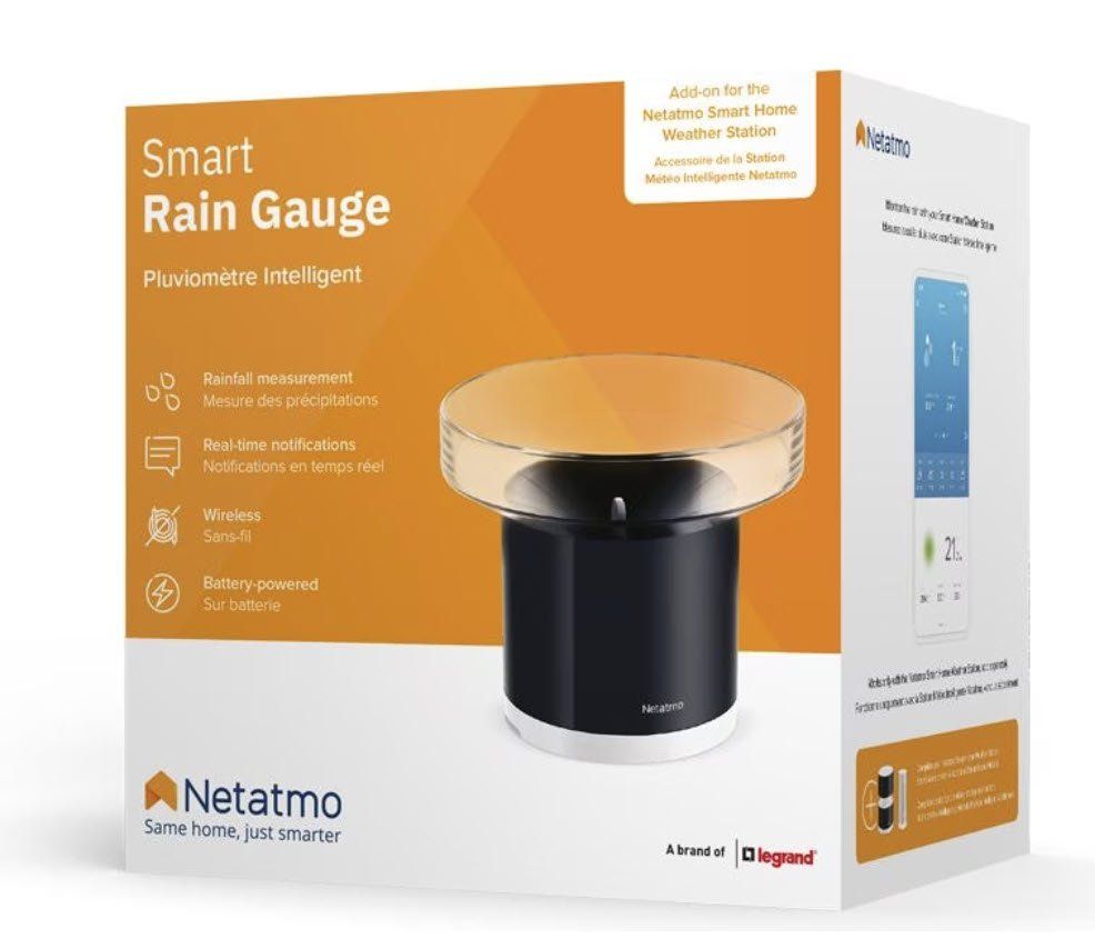Netatmo Altro per la casa: Netatmo Smarter Regenmesser, Fabrikneu – Nuovo e nell'imballaggio originale da Unterengstringen venduto da Tnovus 3