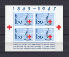 Timbres Suisse , Bloc   1963   Neuf