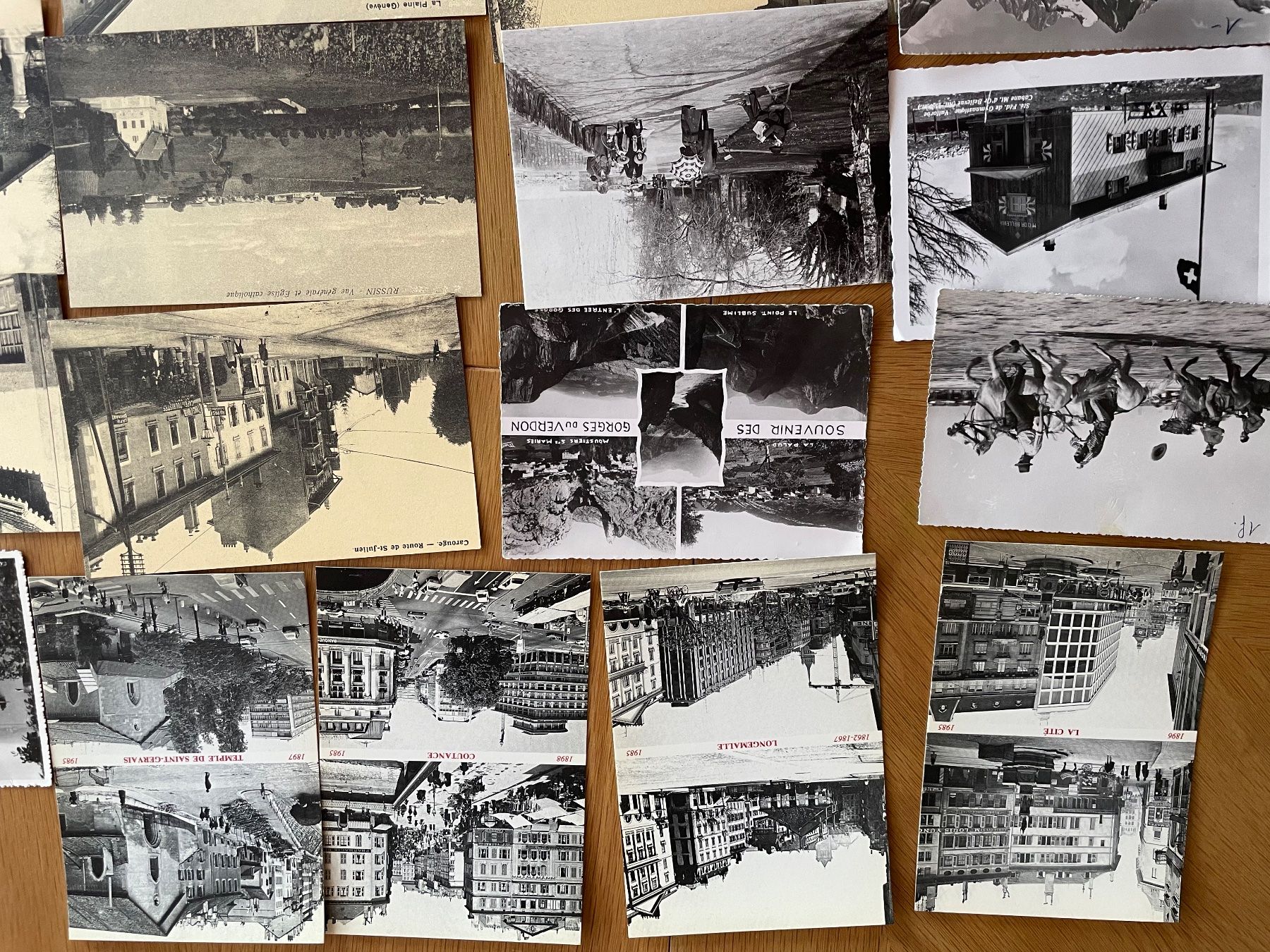 Cartoline postali: 52 cartes N-B Genève... – Usato da Sonceboz-Sombeval venduto da Comment2 9