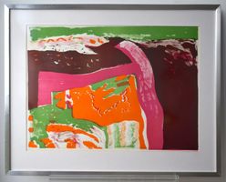 Shapiro Shmuel Samuel Abstrakte Kunst Expressiv