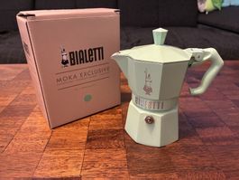 Bialetti Kaffeekocher Moka Exclusive 3 Tassen - Mint