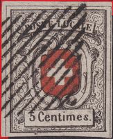 NEUENBURG, Nr.11a mit überrandigem Markenschnitt, K: 6000.-+