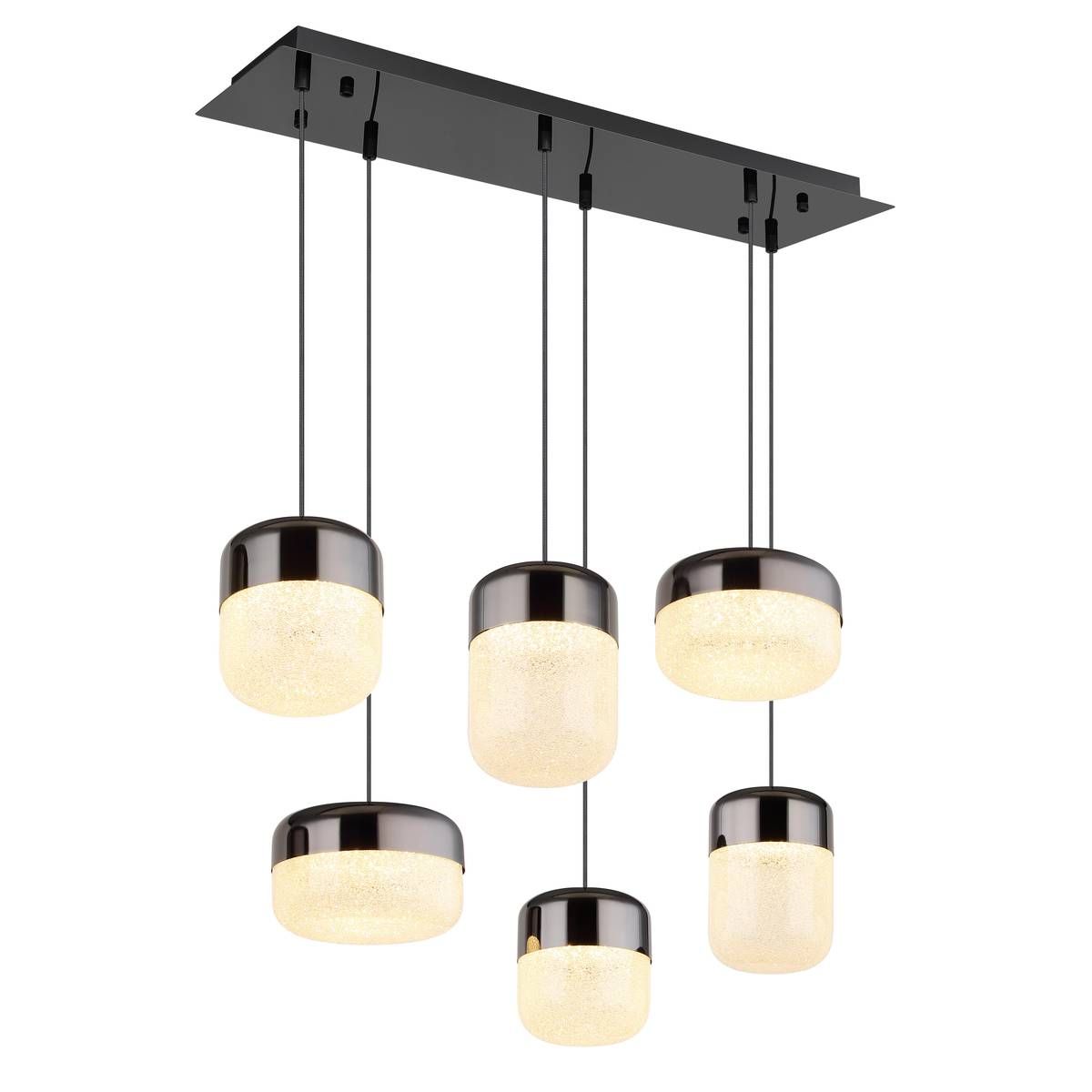 Lampadari & plafoniere: LED Pendelleuchte, Graphit, 80 cm Ø – Nuovo (secondo la descrizione) da Kreuzlingen venduto da Smart-Light 4