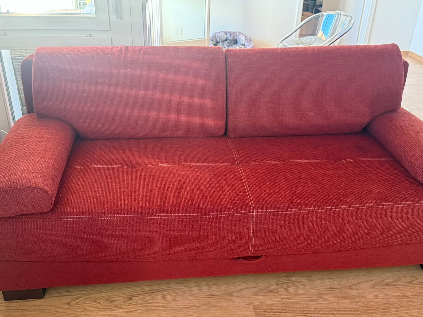 Sofas: Roter Sofa Günstig abzugeben  – Gebraucht aus Herisau von Awi.Halter 1