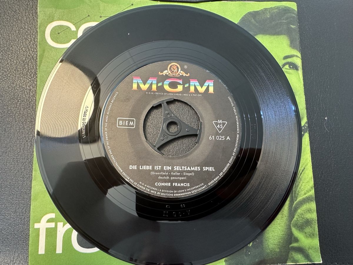 Dischi in vinile: Vinyl Single: Connie Francis - Schallplatte – Usato da Zollikofen venduto da Taximan89 1