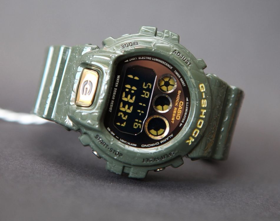 Casio Orologi: Casio G-Shock DW-6900CR-3ER crocodile – Nuovo e nell'imballaggio originale da Bruettisellen venduto da GiacomoCH 8