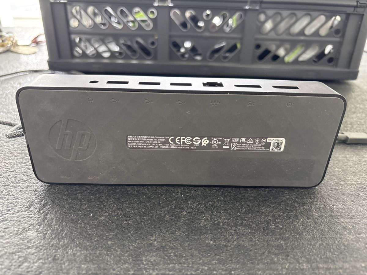 Hewlett Packard Dockingstation: USB-C Docking Station - Connect All Your Devices Now! – Gebraucht aus Cham von LoreM7 1