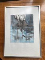 Tableau de Jacques Minala : aquarelle et encre de chine
