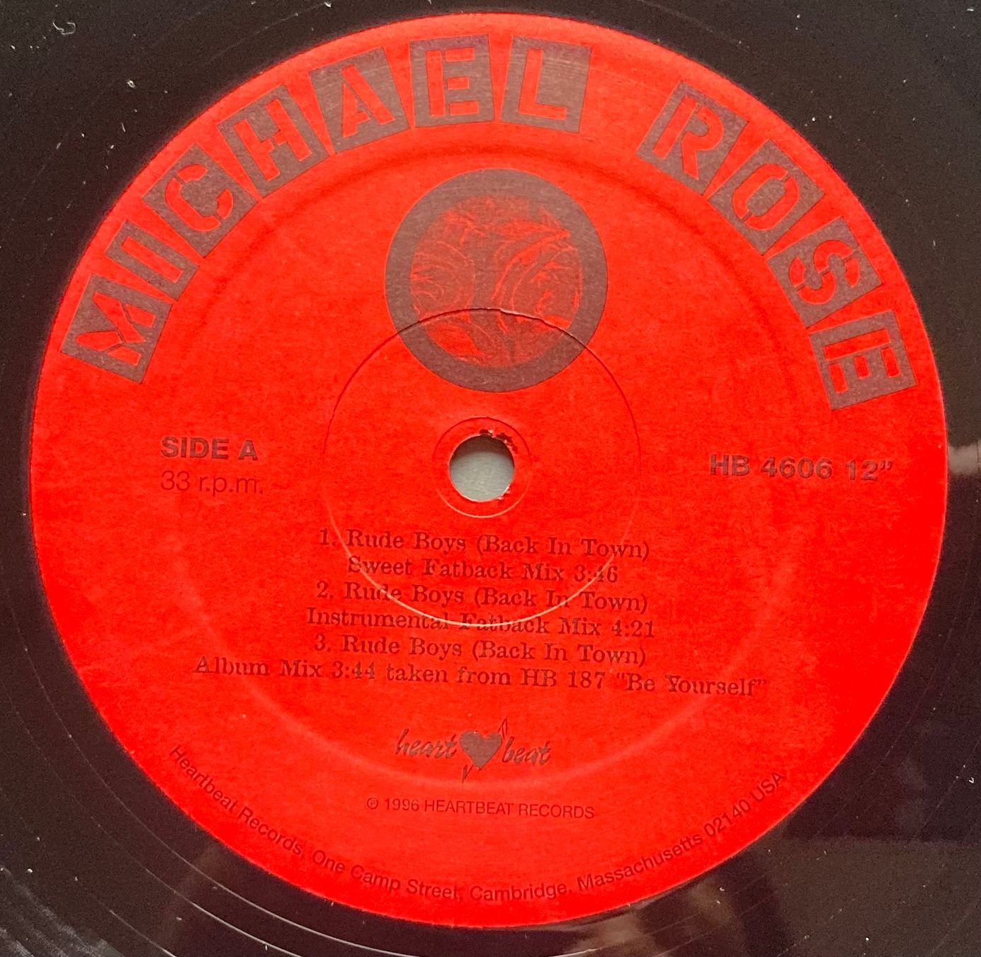 Schallplatten: MICHAEL ROSE - RUDE BOYS – Gebraucht aus Poliez-Pittet von Newtown-Records 2