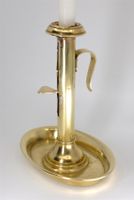 K0396 Antiker Biedermeier-Handleuchter Kerzenständer ~1845