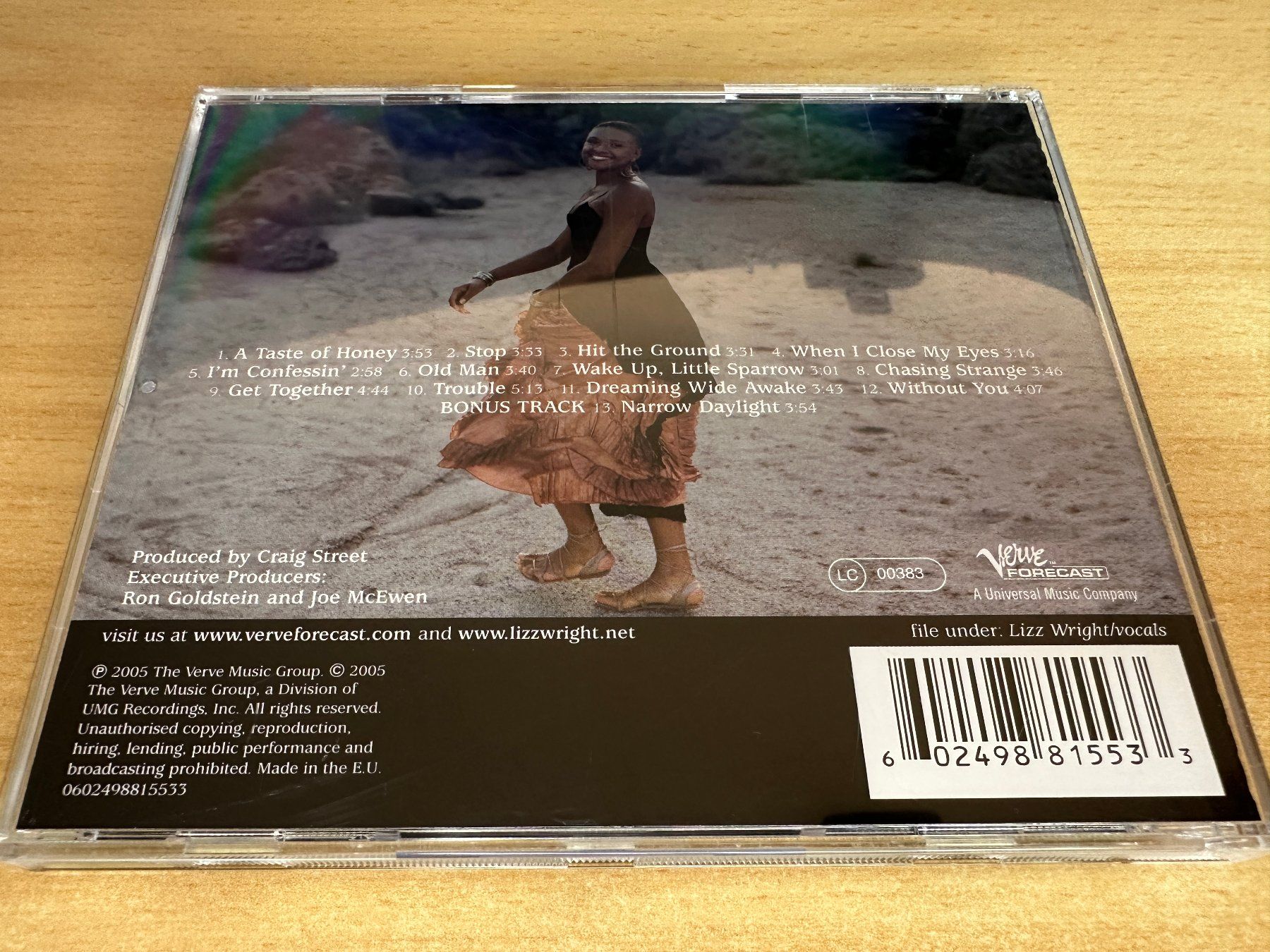 CD: S7 Lizz Wright – Dreaming Wide Awake – Usato da Rikon im Tösstal venduto da Alpenmutz 1