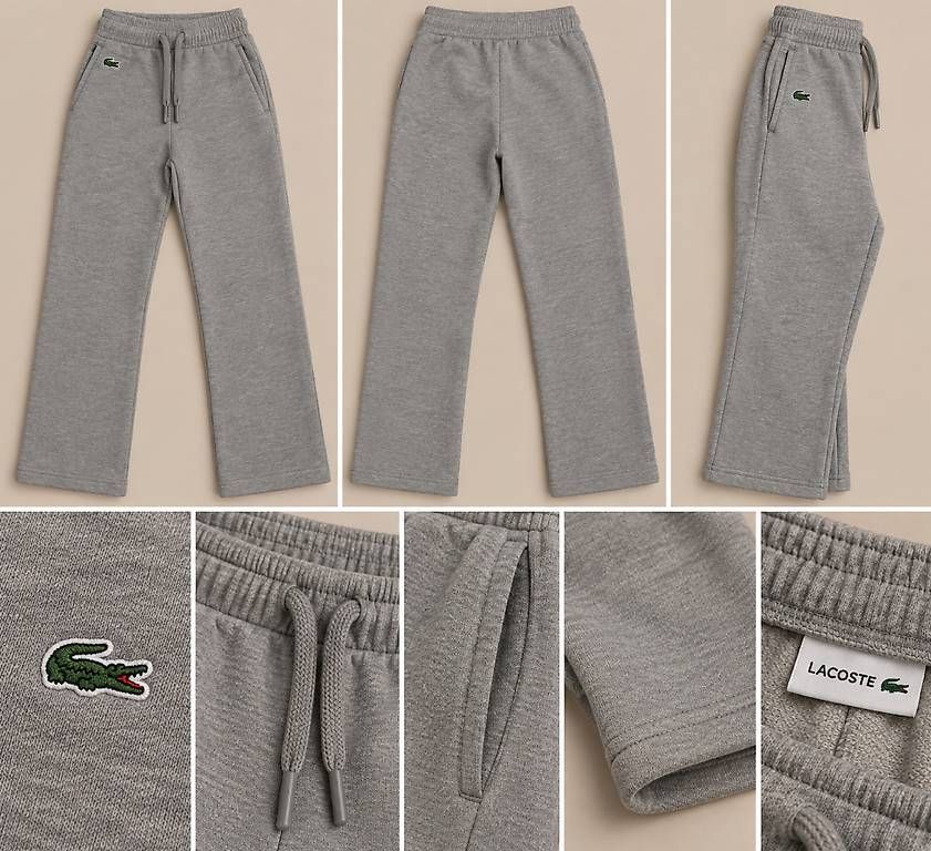 Hosen: Lacoste graue Trainerhose Grösse 34 – Gebraucht aus Schlieren von La.232