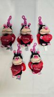 Schlüsselanhänger Marienkäfer Set 5tlg. NEU