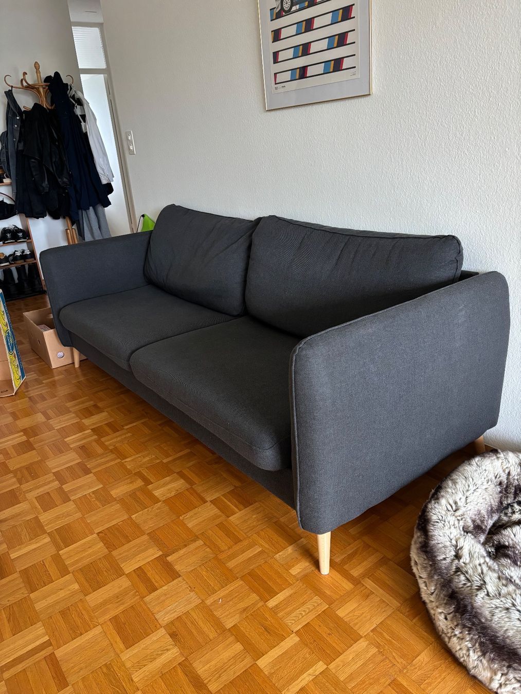 Jysk Divani: 3er Sofa dunkelgrau – Usato da Volketswil venduto da van_nj6c 1