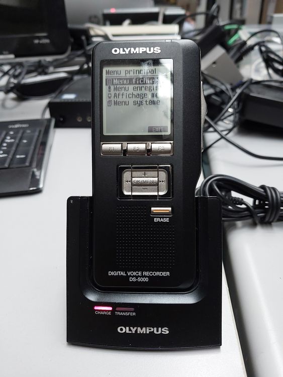 dictaphone Olympus DS 5000 avec docking (Gebraucht) in Genève für CHF ...