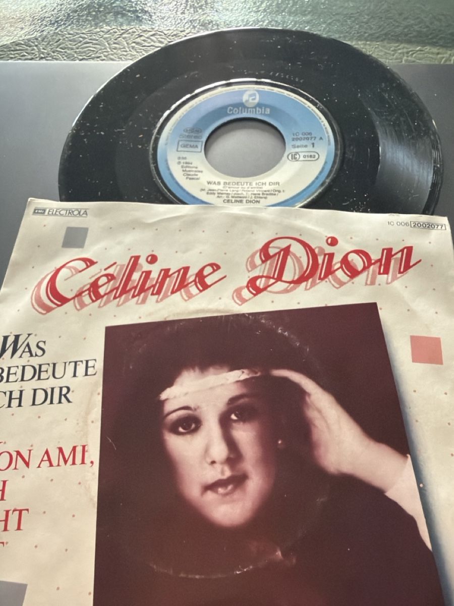 Schallplatten: Celine Dion deutsche Single Was bedeute ich dir  – Gebraucht aus Solothurn von Rginger12 2