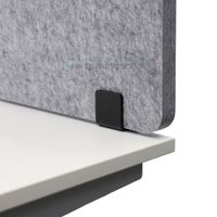 Smartline 2.0 Akustik-Tischblende T-3 B-160 H-40 cm Grau