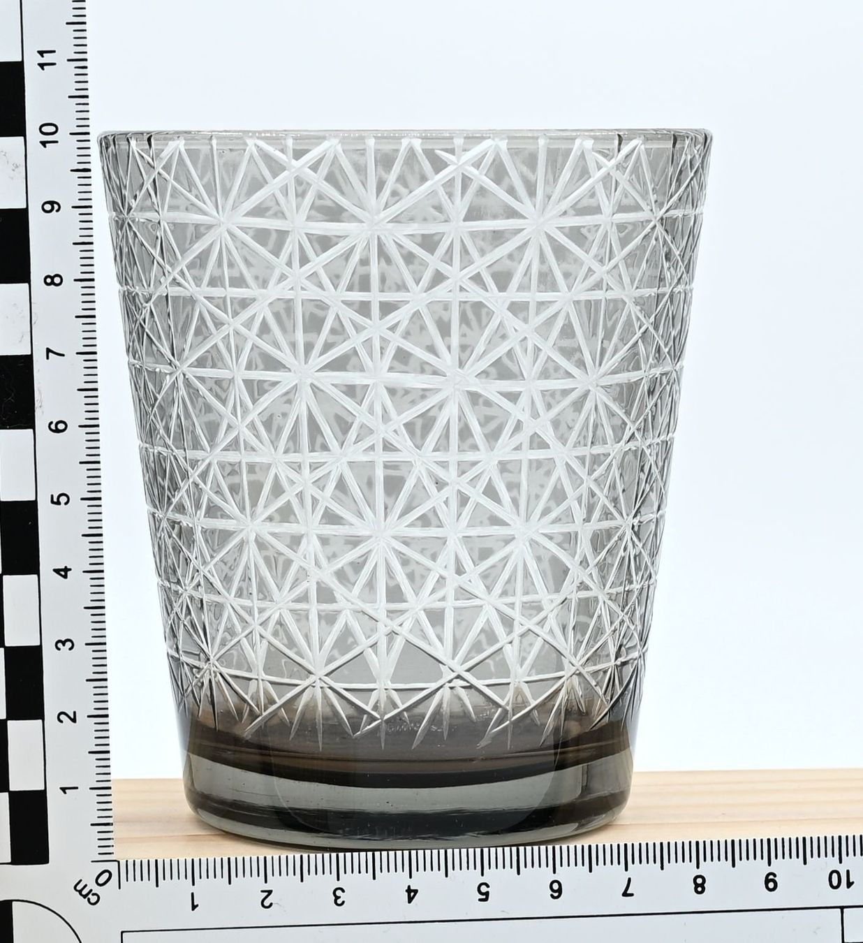 Bicchieri: 8 edle Wassergläser/Saftgläser,  Edo Kiriko Muster – Usato da Dürnten venduto da puumies 4