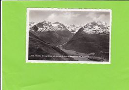 Muottas Muraigl-Blick auf bernina Gruppe