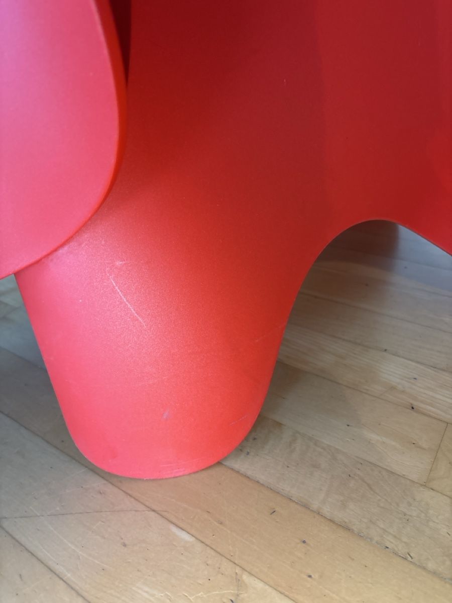 Vitra Tabourets: Vitra Eames Elephant rot Kunststoff neuwertig – Neuf (Voir description) à Wollerau par DerAlbrecht 4