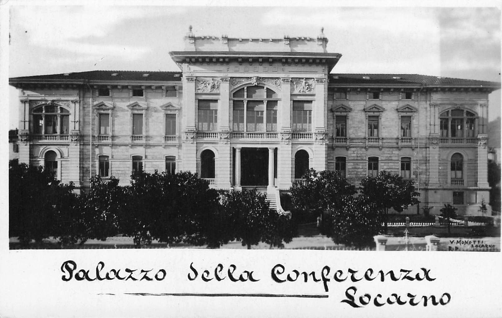 Cartes postales: Palazzo della conferenza Locarno – D'occasion à Biasca par Blenio71