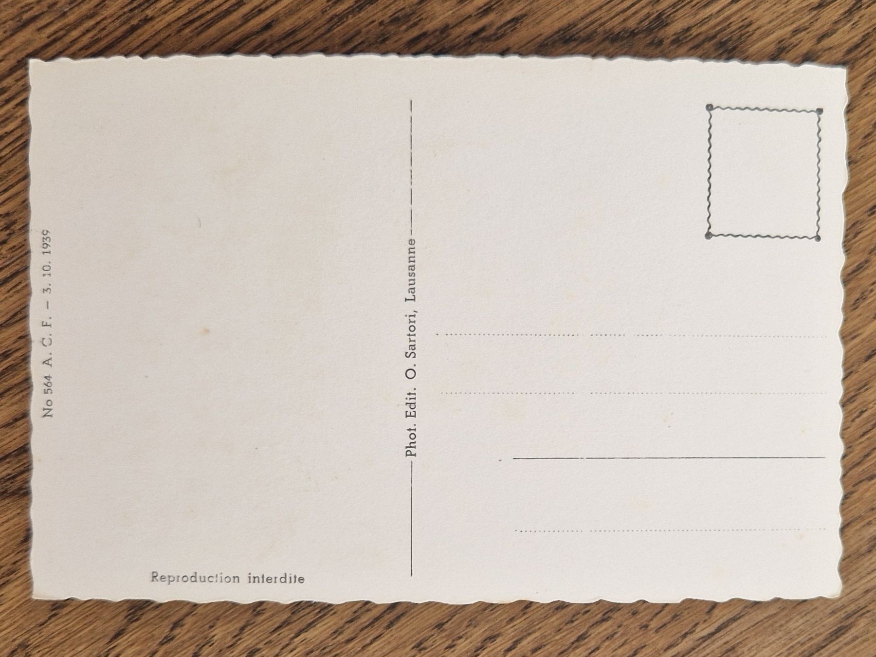 Cartoline postali: Montreux- Palace 1939 – Usato da Ebikon venduto da Donar50 1