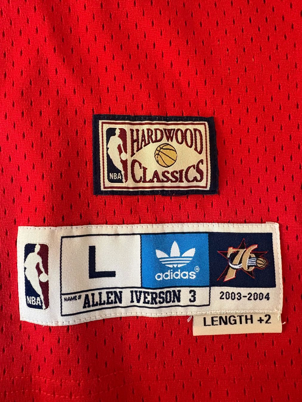 Canottiere & Pantaloni: NBA Hardwood Classic – Iverson – Usato da Rolle venduto da kil_l6gr 2