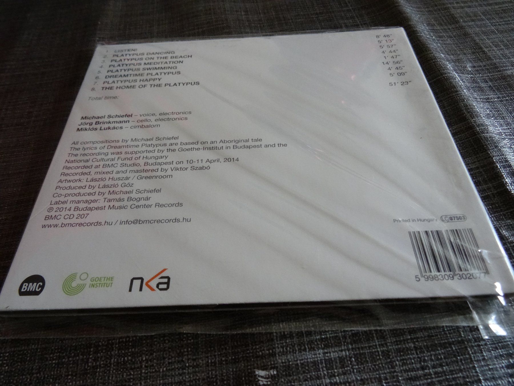 CDs: Michael Schiefel - Platypus Trio CD – Gebraucht aus Olten von Disc-Ausverkauf 1