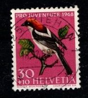 1968 - PJ / Einheimische Vögel / Rotkopfwürger