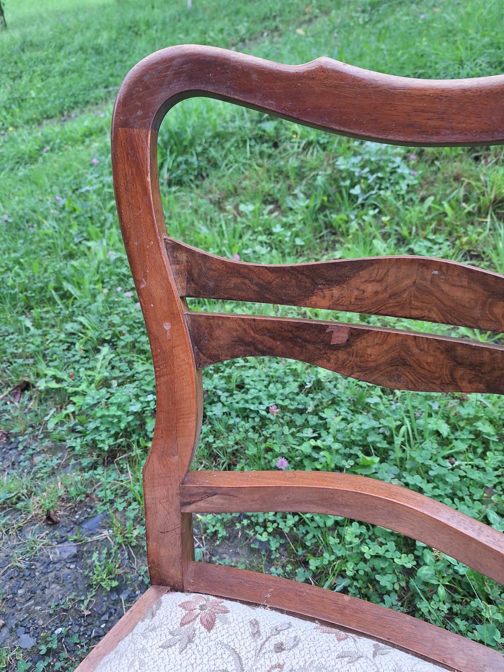 Sedie: 4 Holzstühle alt mit Polster – Usato da Altstätten SG venduto da man_m9rv 3