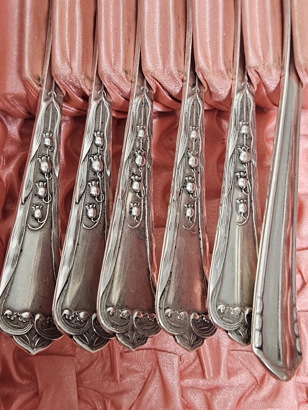 Bestecksets: Antikes Silber 800 Dessert-Besteck Set  – Gebraucht aus Schlieren von Bestleo 2