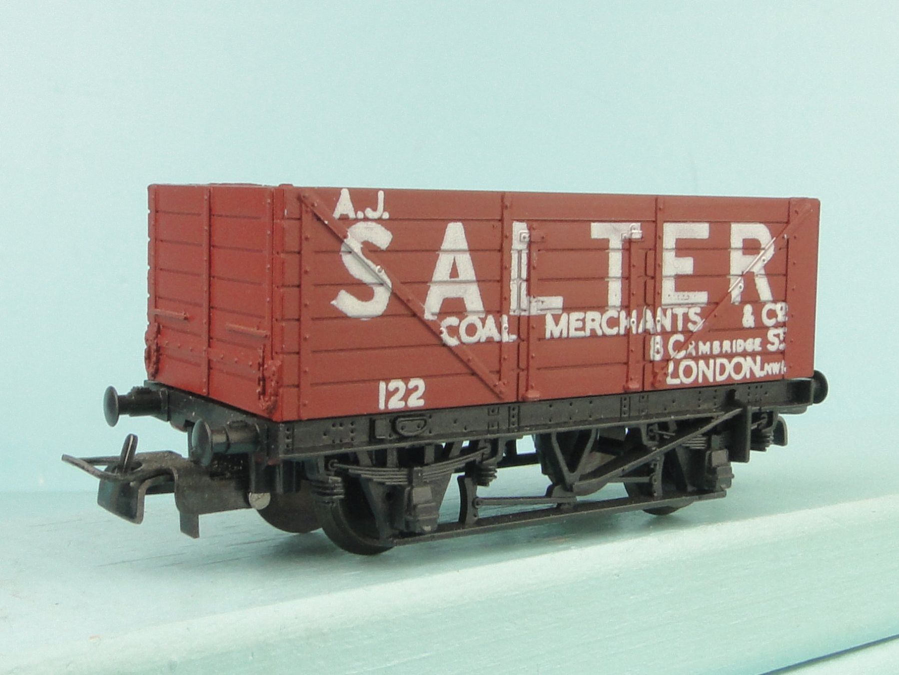 Liliput Modellini di ferrovie: Liliput 3 X Britische Güterwagen – Usato da Bülach venduto da cann11 1