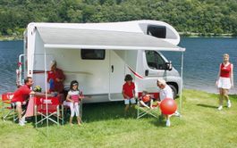 Wohnwagen / Wohnmobil Markise Fiamma F 45 NEU & Zubehör
