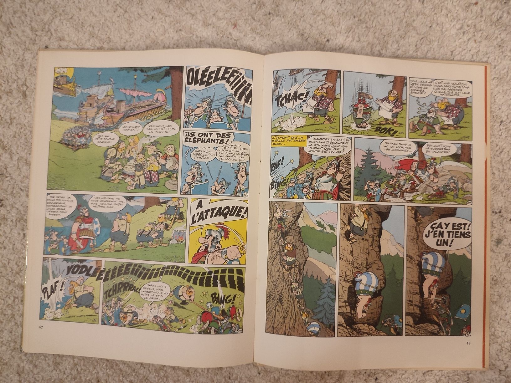 BD: Astérix Chez Les Helvètes - EO 1970  – D'occasion à Bougy-Villars par Vogue 5