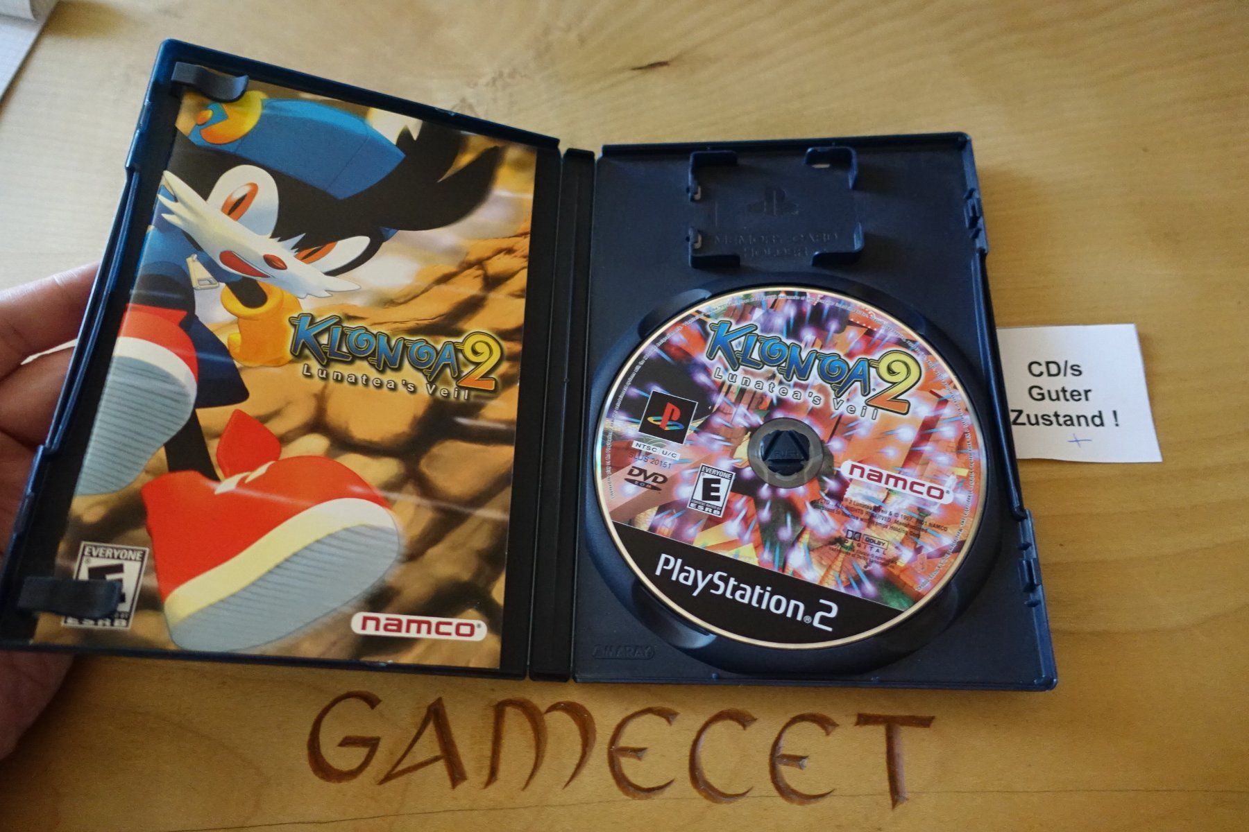 Sony Giochi: Klonoa 2: Lunatea's Veil - Amerika – Usato da Steinach venduto da Gamecet 3