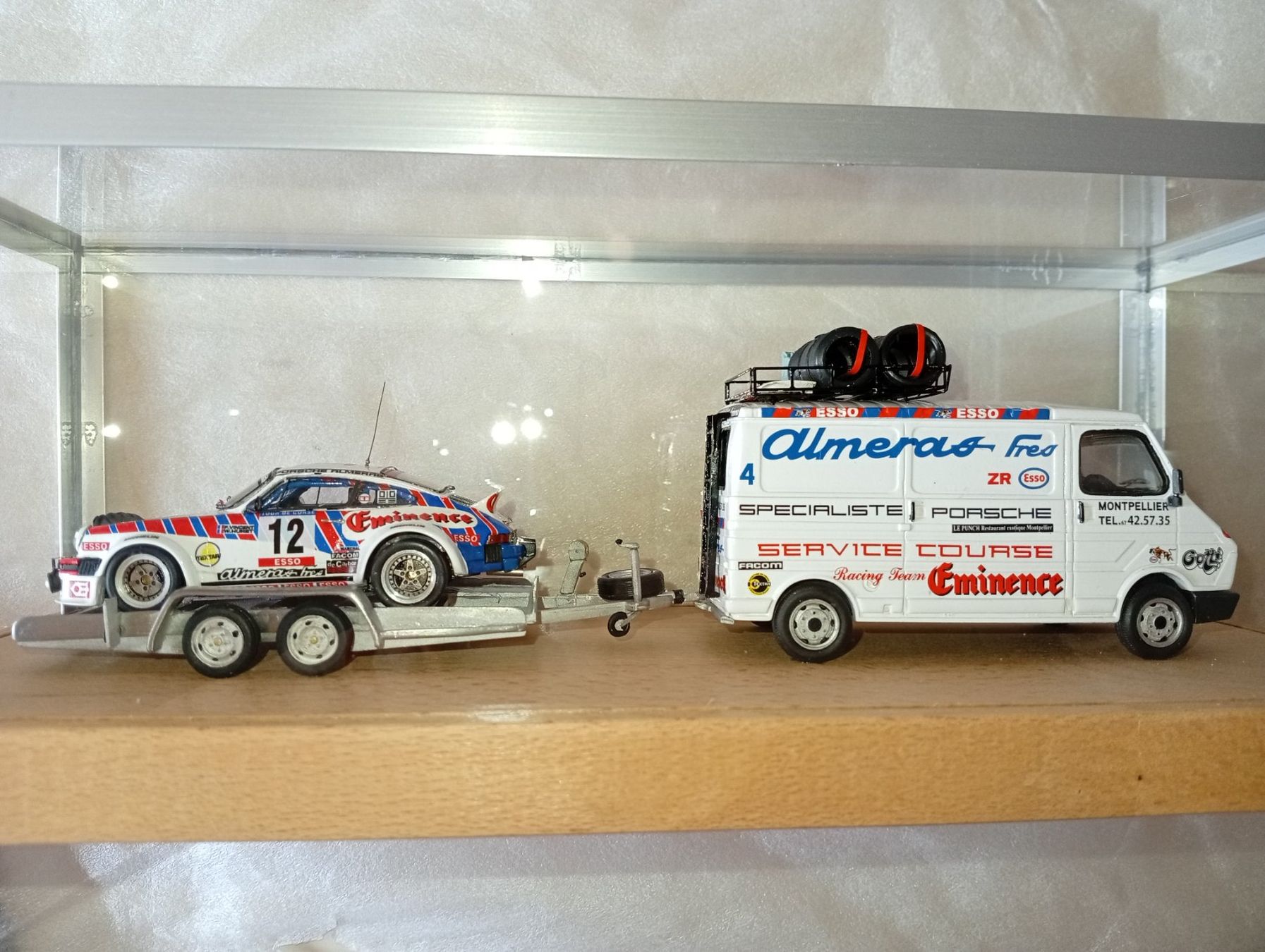 Porsche Modellini d'auto: Diorama 1/43 Porsche "Almeras" – Usato da Alle venduto da Rissor