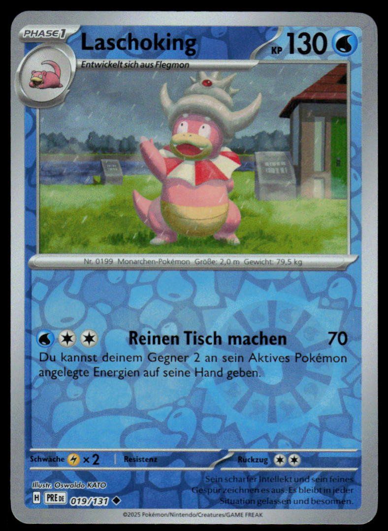 Pokémon Carte collezionabili: Pokemon Laschoking 019/131 – Usato da Herisau venduto da Pokemon2025