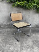Bauhaus Stuhl Freischwinger Rattan