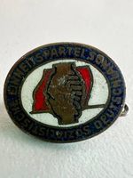 DDR SED Anstecknadel emailliert Original Parteiabzeichen