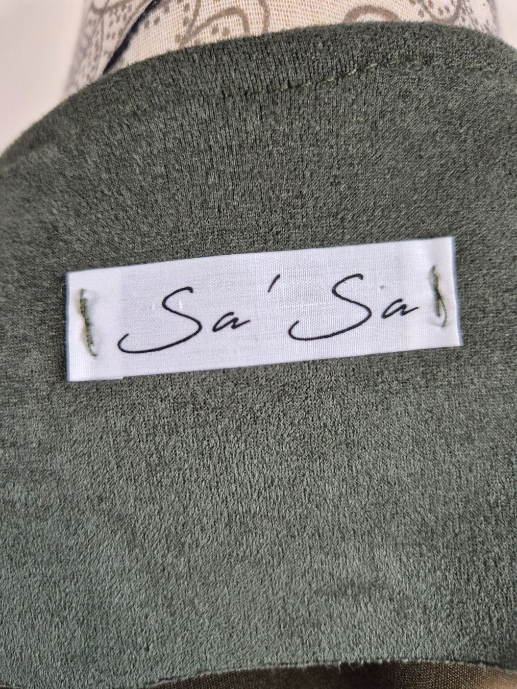 Giacche: Sa'Sa Veloursleder Jacke Gr. M Khaki – Usato da Oberbuchsiten venduto da Wilandra 3