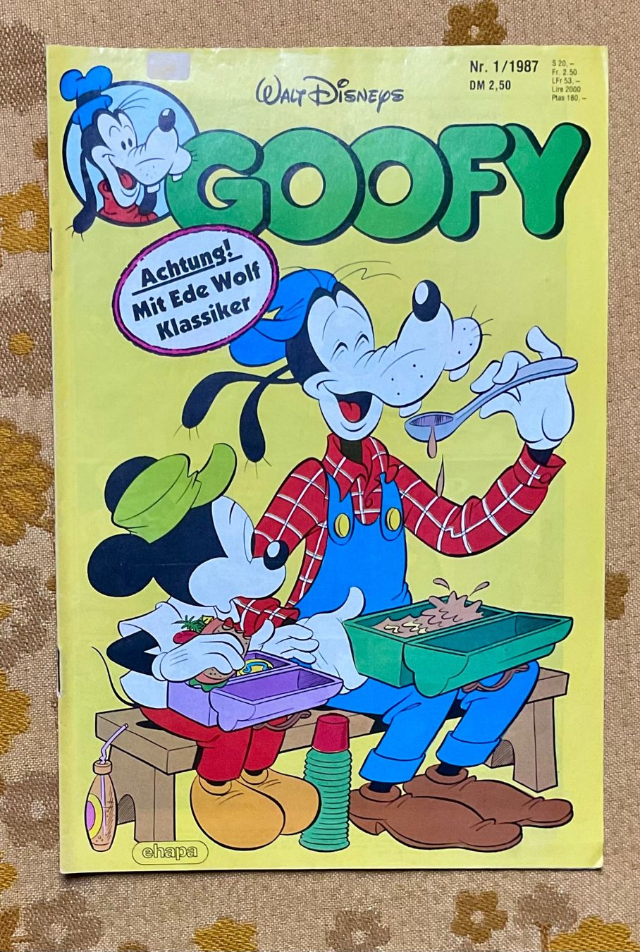 Fumetti: Goofy Heft Nr 1 von 1987 – Usato da Endingen venduto da nathan05