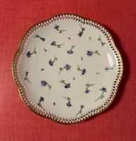 Plat en porcelaine peint à la main -1959