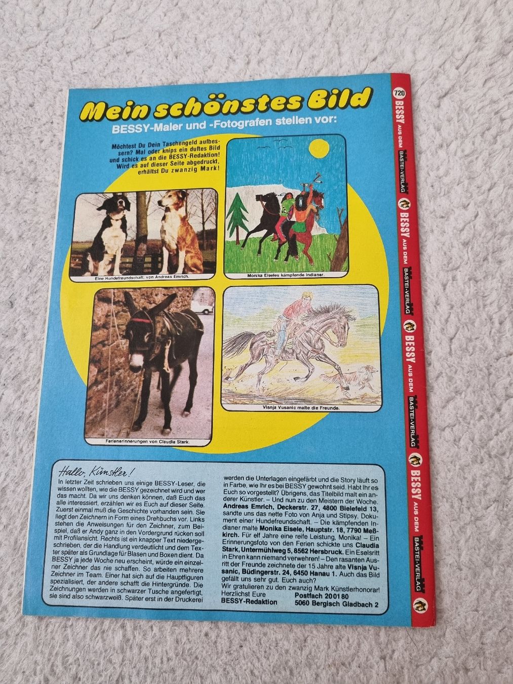 Comics: Bessy Heft Nr. 720 – Gebraucht aus Oberentfelden von Giants 1