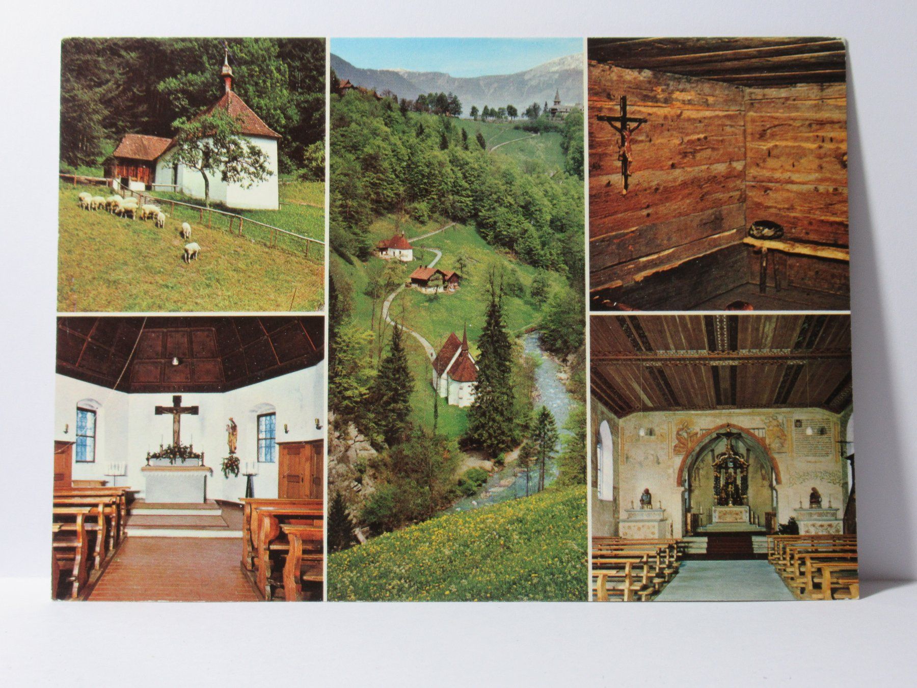 Cartes postales: Flüeli - Ranft , Obere Ranftkapelle 1984 – D'occasion à Grenchen par Bluemchen1900