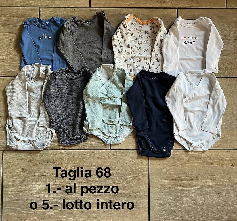 Lotti & Set di vestiti: Vestitini taglia 68 – Usato da Melano venduto da ram_jq9d 2