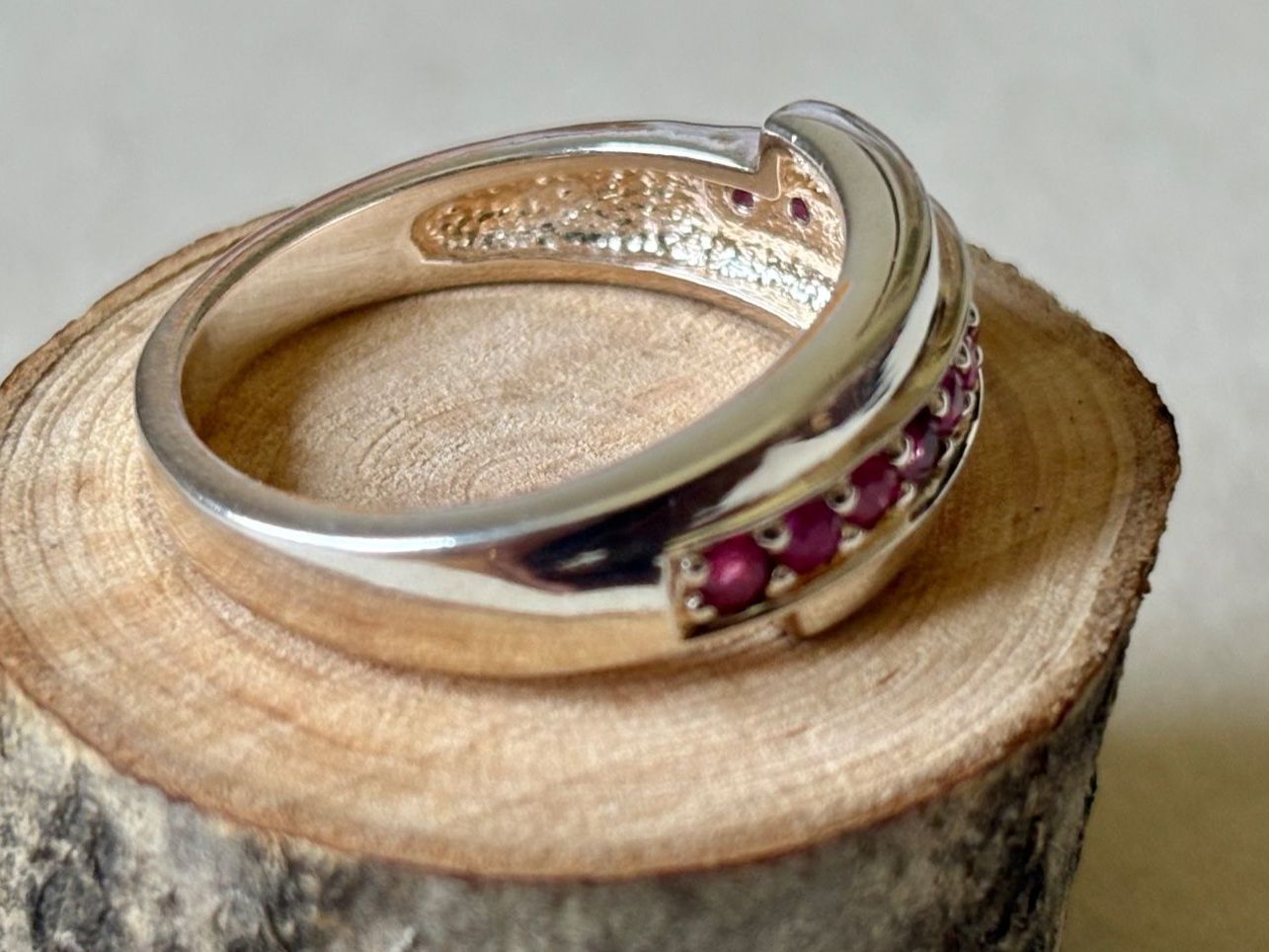 Bagues: Ring Rubin, Silber 925, Gr. 56 – Neuf (Voir description) à Brugg AG par lau_9rvy 3